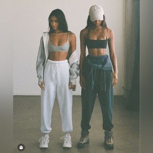 Joah Brown Oversized Jogger in Black - like new XS/S